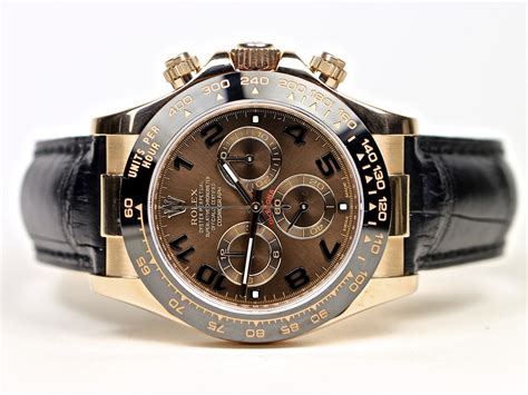 leather steel gold rolex|rolex leather watch price.